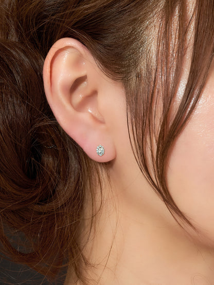 ダイヤモンド ブーケ ピアス